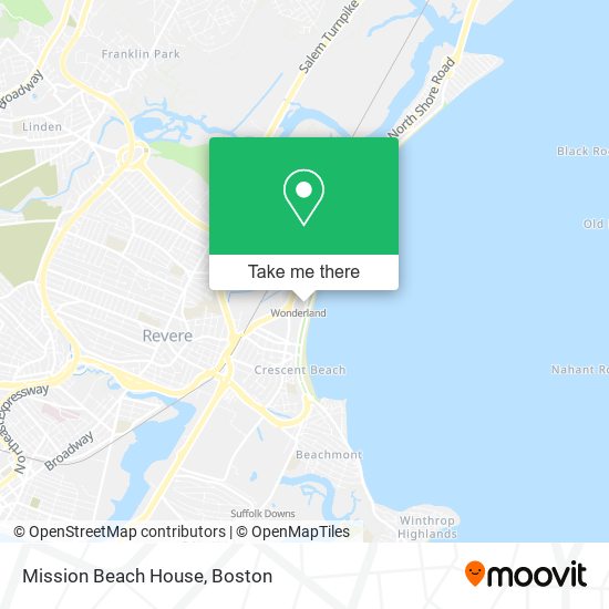 Mission Beach House map