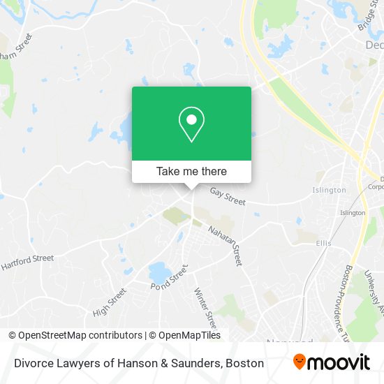 Mapa de Divorce Lawyers of Hanson & Saunders