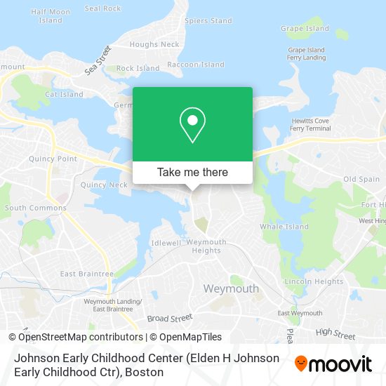 Mapa de Johnson Early Childhood Center (Elden H Johnson Early Childhood Ctr)