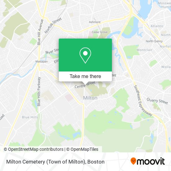 Milton Cemetery (Town of Milton) map