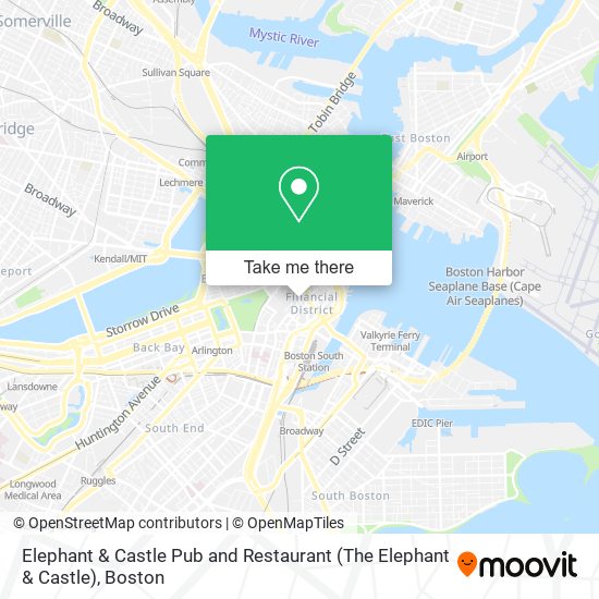 Elephant & Castle Pub and Restaurant (The Elephant & Castle) map