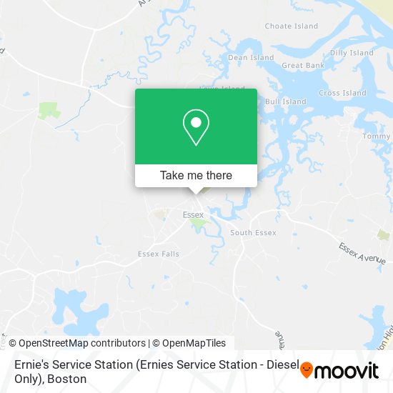 Ernie's Service Station (Ernies Service Station - Diesel Only) map