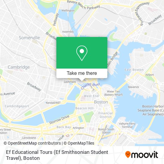 Ef Educational Tours (Ef Smithsonian Student Travel) map