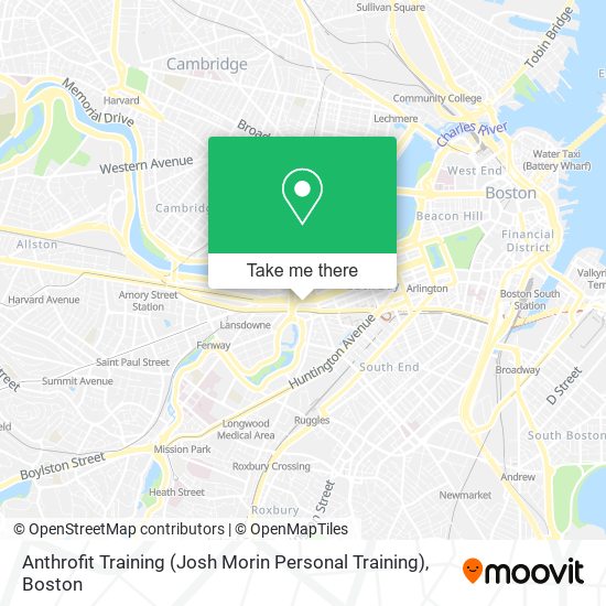 Anthrofit Training (Josh Morin Personal Training) map
