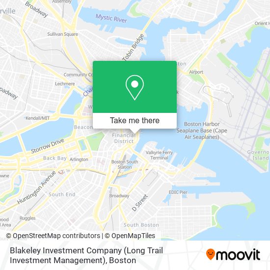 Mapa de Blakeley Investment Company (Long Trail Investment Management)