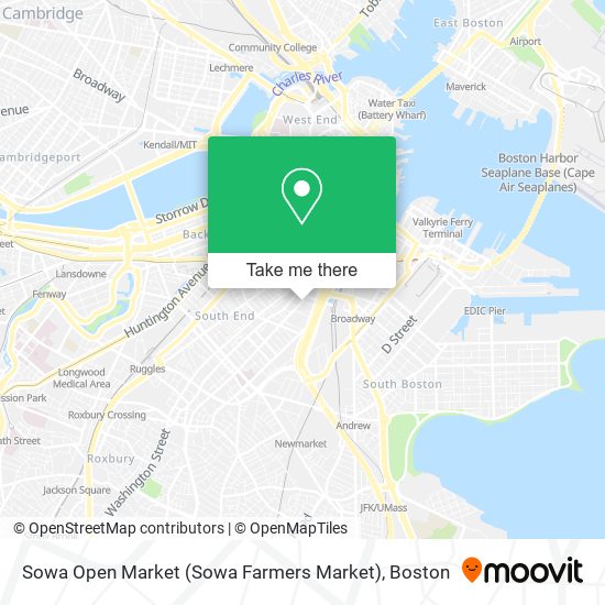 Mapa de Sowa Open Market (Sowa Farmers Market)