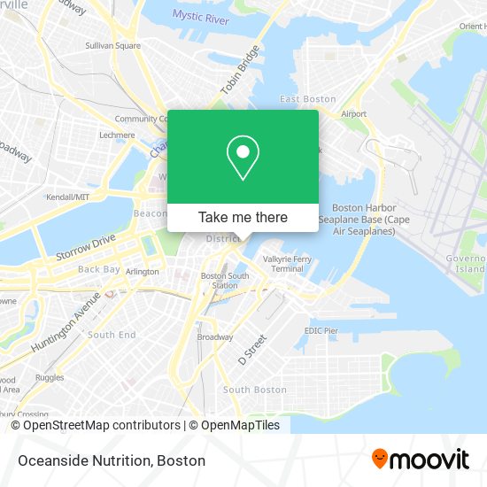 Mapa de Oceanside Nutrition