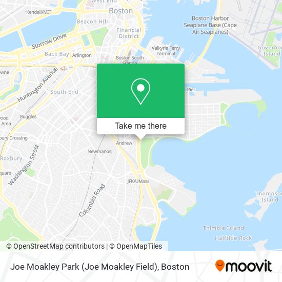 Mapa de Joe Moakley Park (Joe Moakley Field)