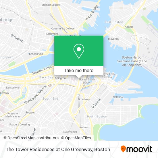 Mapa de The Tower Residences at One Greenway