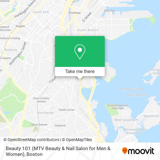 Mapa de Beauty 101 (MTV Beauty & Nail Salon for Men & Women)