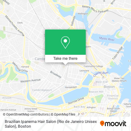 Brazilian Ipanema Hair Salon (Rio de Janeiro Unisex Salon) map