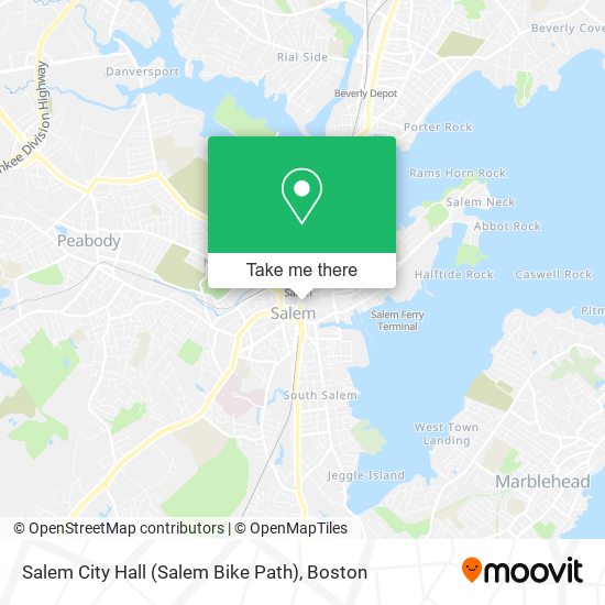 Salem City Hall (Salem Bike Path) map