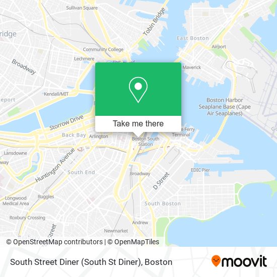 South Street Diner (South St Diner) map