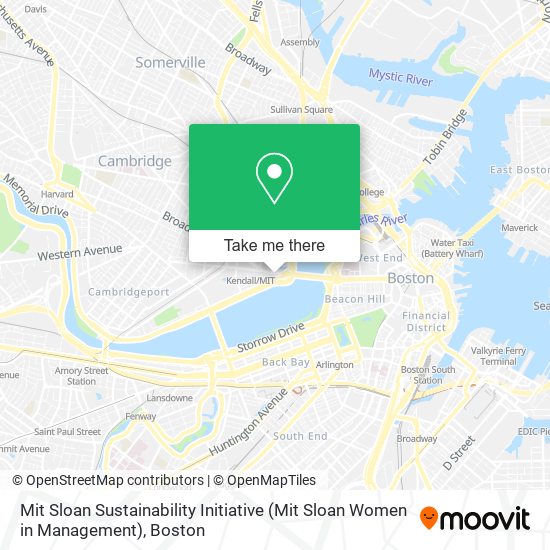 Mapa de Mit Sloan Sustainability Initiative (Mit Sloan Women in Management)