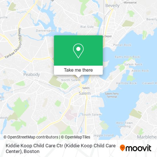 Kiddie Koop Child Care Ctr map