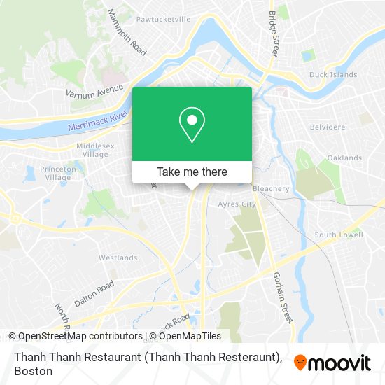Thanh Thanh Restaurant (Thanh Thanh Resteraunt) map