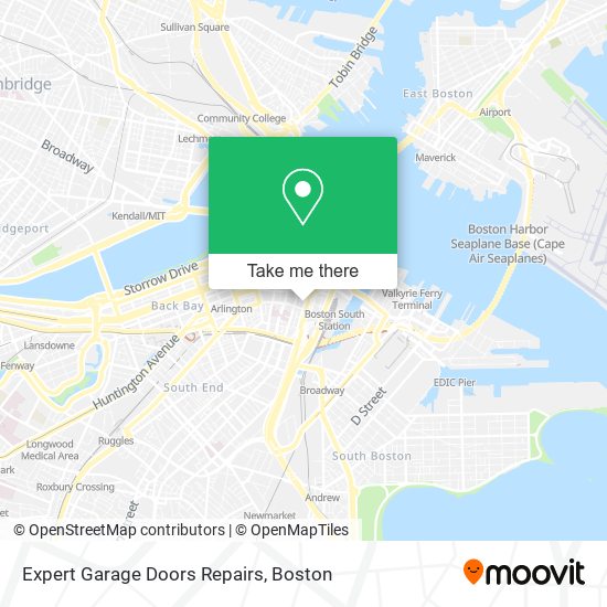 Mapa de Expert Garage Doors Repairs