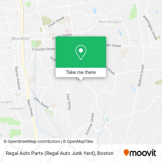 Mapa de Regal Auto Parts (Regal Auto Junk Yard)