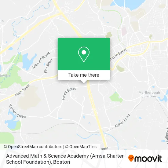 Advanced Math & Science Academy (Amsa Charter School Foundation) map
