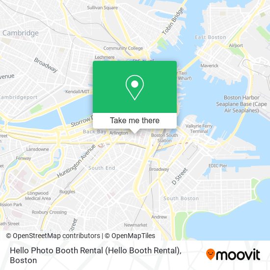 Mapa de Hello Photo Booth Rental