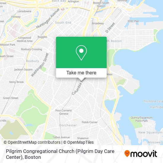 Mapa de Pilgrim Congregational Church (Pilgrim Day Care Center)