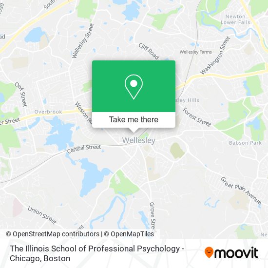 The Illinois School of Professional Psychology - Chicago map