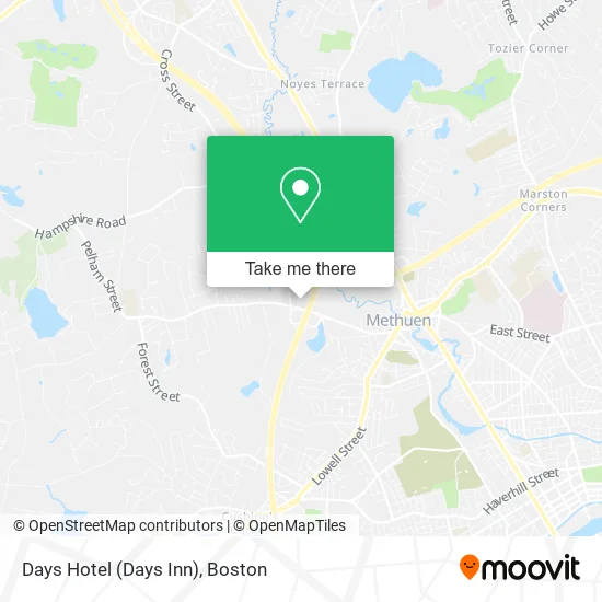 Days Hotel (Days Inn) map
