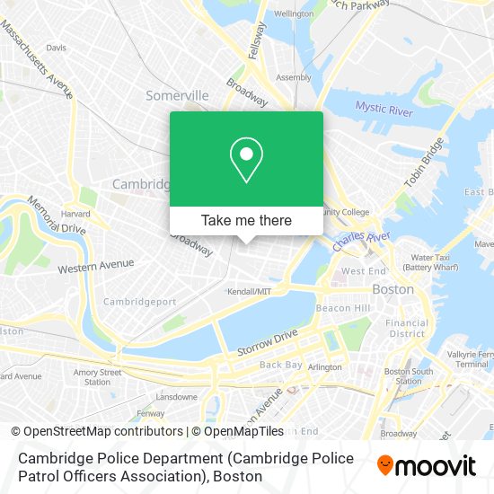 Cambridge Police Department (Cambridge Police Patrol Officers Association) map