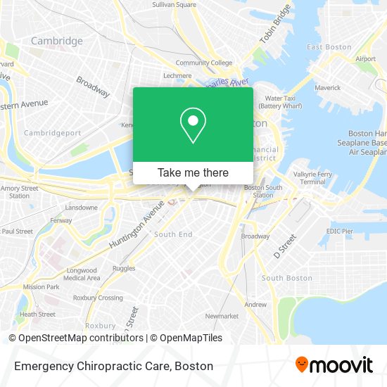 Mapa de Emergency Chiropractic Care