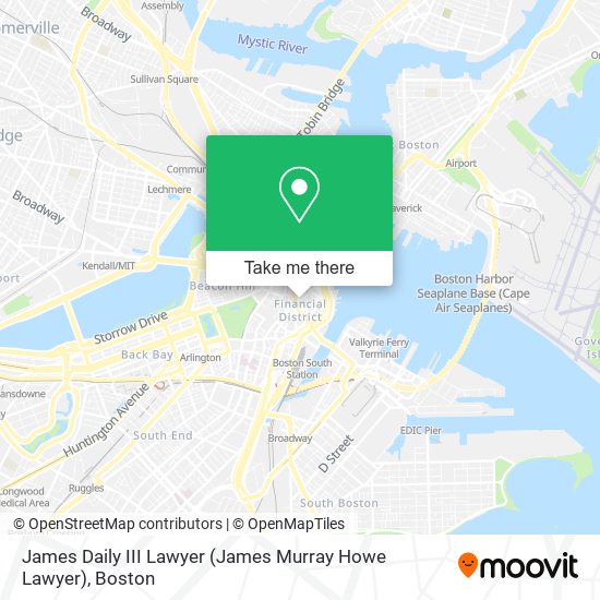 Mapa de James Daily III Lawyer (James Murray Howe Lawyer)