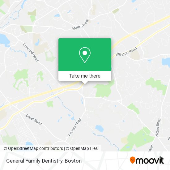 General Family Dentistry map