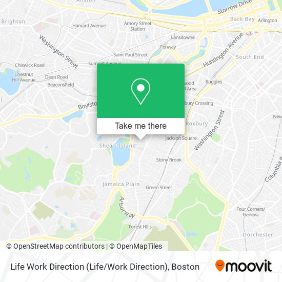 Life Work Direction map