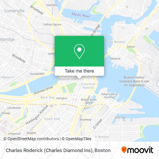 Charles Roderick (Charles Diamond Ins) map