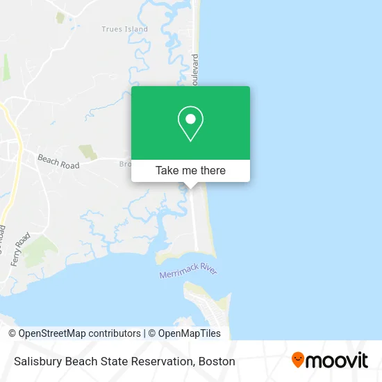 Salisbury Beach State Reservation map