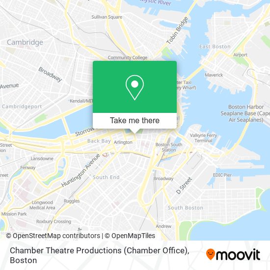 Chamber Theatre Productions (Chamber Office) map