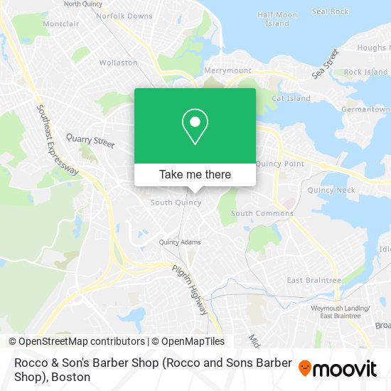 Mapa de Rocco & Son's Barber Shop (Rocco and Sons Barber Shop)