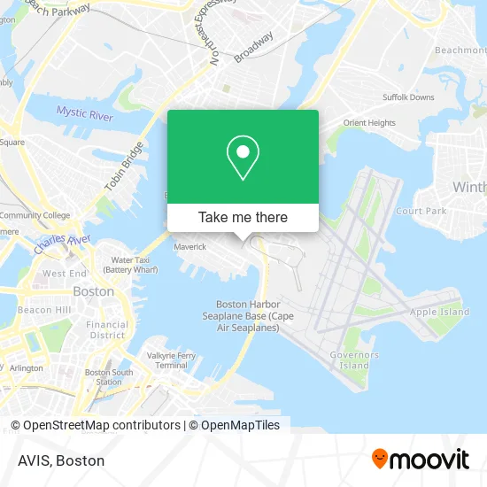 AVIS map