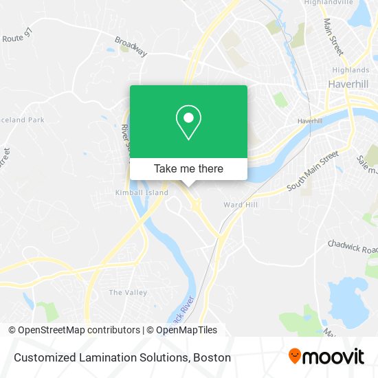 Customized Lamination Solutions map