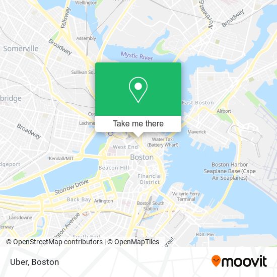 Uber map