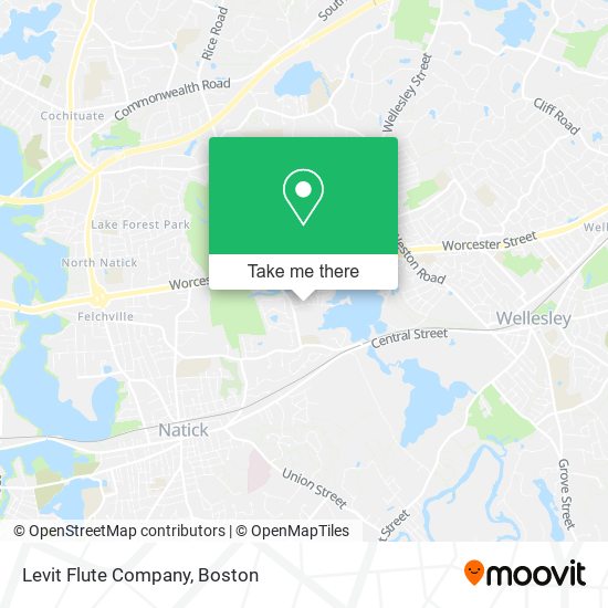 Levit Flute Company map