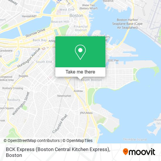 BCK Express (Boston Central Kitchen Express) map