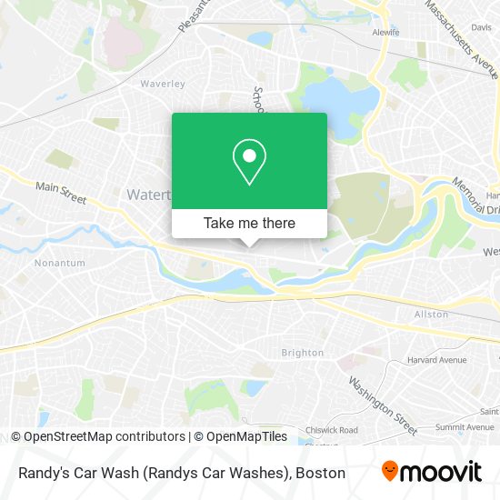 Mapa de Randy's Car Wash (Randys Car Washes)