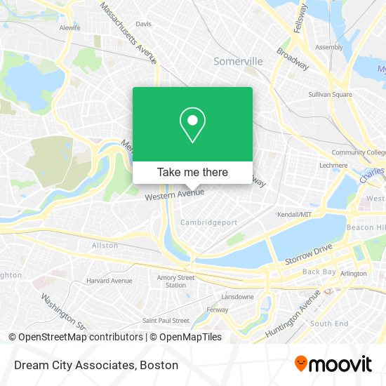 Dream City Associates map