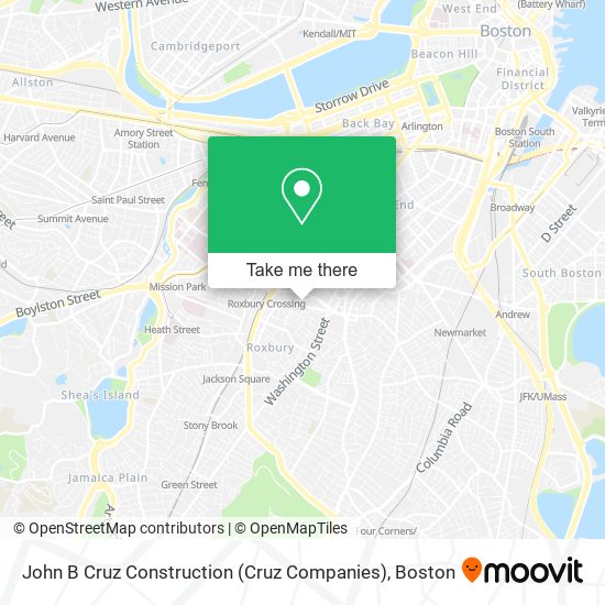 John B Cruz Construction (Cruz Companies) map