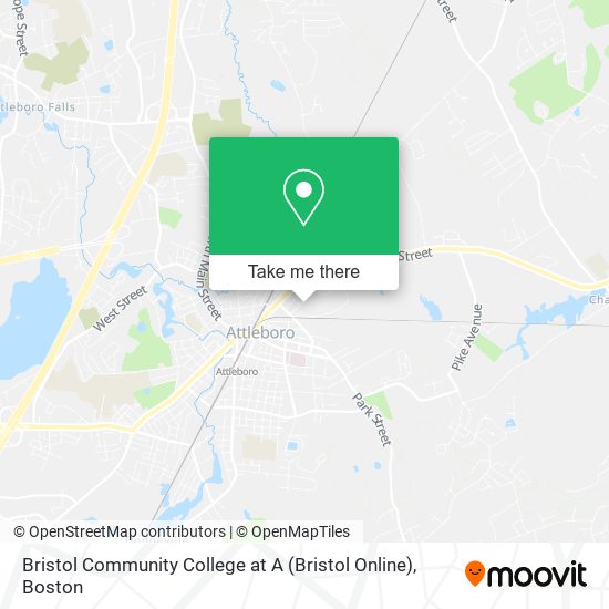 Bristol Community College at A (Bristol Online) map