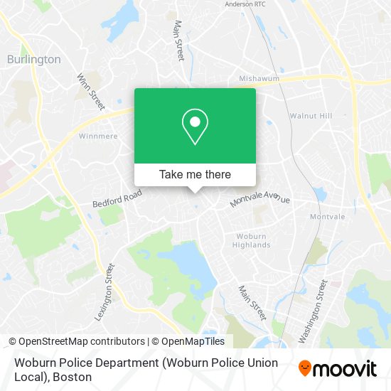 Woburn Police Department (Woburn Police Union Local) map