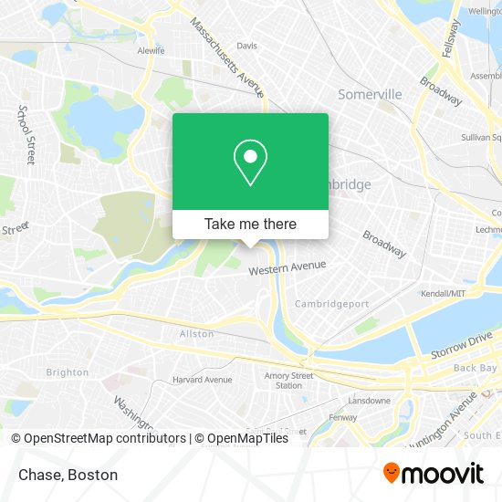 Chase map