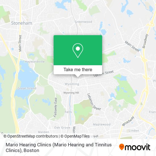 Mapa de Mario Hearing Clinics (Mario Hearing and Tinnitus Clinics)