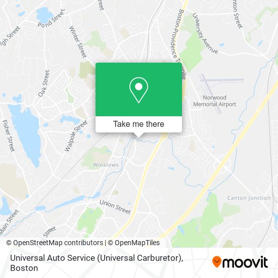 Universal Auto Service (Universal Carburetor) map