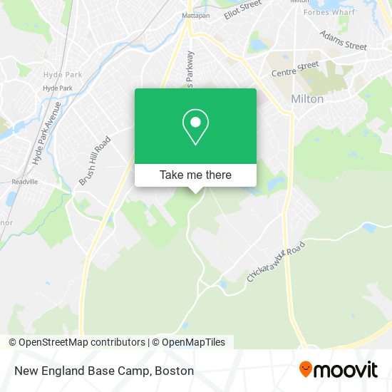 New England Base Camp map